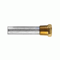 Pencil anode Westerbeke Complete with brass plug - ZINC + BRASS - 12.70mm-1/2" - Original Code: 36889 - TEC-E1 - Tecnoseal 